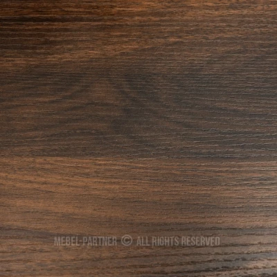 Moderní jídelní stůl HENRIK - ořech / černý