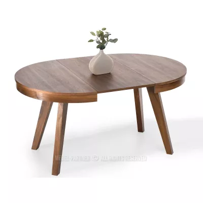 Rozkládací jídelní stůl 100(200)x100 CINAMIN - ořech