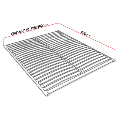 VÝPRODEJ - Lamelový rošt 120x200 PROVO