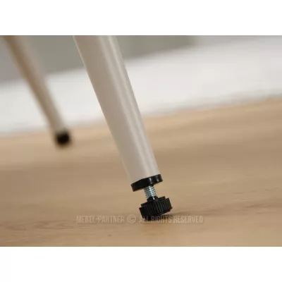 Designová jídelní židle NENET - dub / béžová