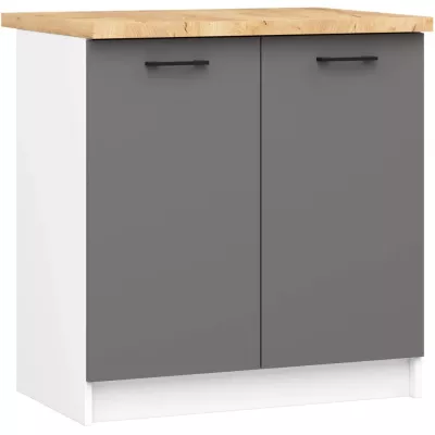 Kuchyňská deska VERMINA - 80x60x3,2 cm, dub craft