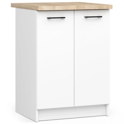 Kuchyňská deska VERMINA - 60x60x3,2 cm, dub sonoma
