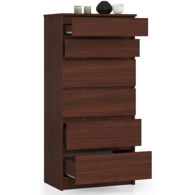 Komoda se šuplíky SAVRILA - wenge