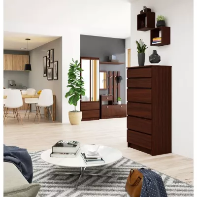 Komoda se šuplíky SAVRILA - wenge
