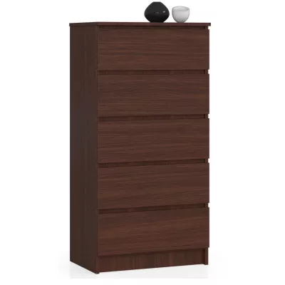 Vysoká komoda SAVRILA - wenge
