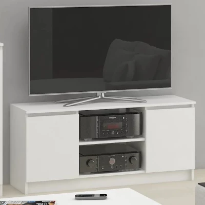 TV stolek YMARIN - bílý