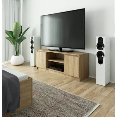 TV stolek s dvířky YMARIN - dub sonoma