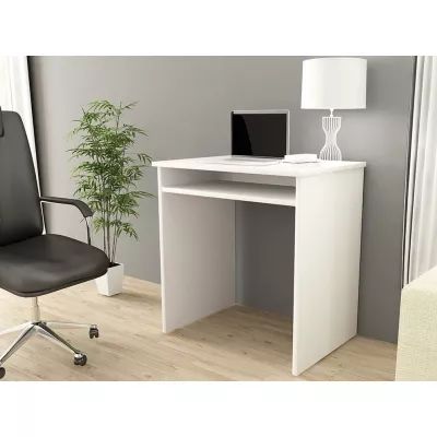 Malý PC stůl WREN - bílý