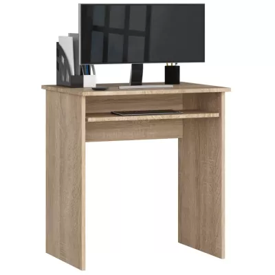 Malý PC stůl WREN - dub sonoma