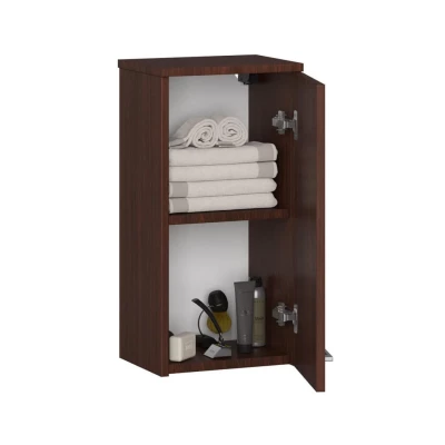 Horní koupelnová skříňka MERALYA - wenge