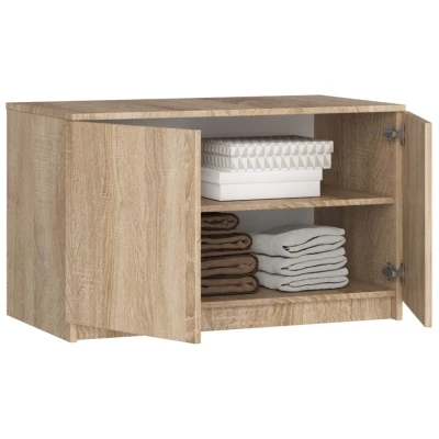 Nástavec na skříň LOTA 90 cm - dub sonoma