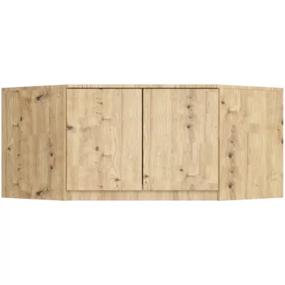 Rohový nástavec na skříň LOTA 100 cm - dub artisan