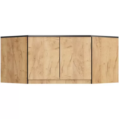 Rohový nástavec na skříň LOTA 100 cm - dub craft