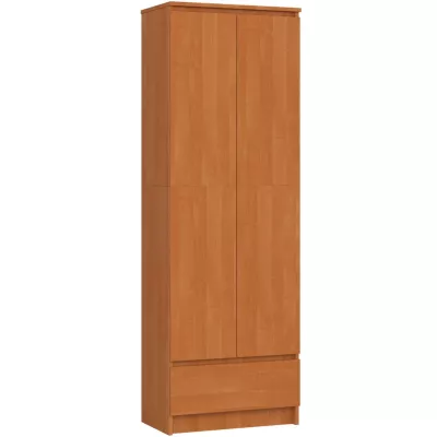 Dvoudveřová skříň se šuplíkem 60 cm VALESTRA - olše