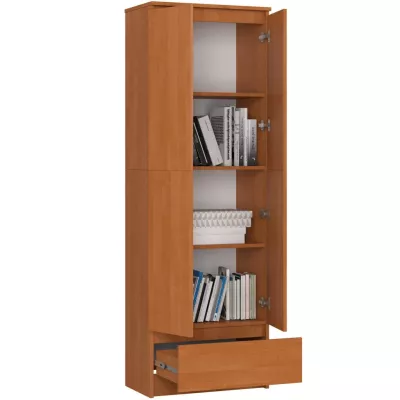 Dvoudveřová skříň se šuplíkem 60 cm VALESTRA - olše