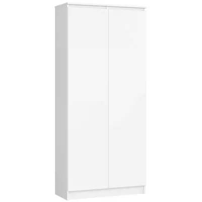 Policová skříň 80 cm VALESTRA - bílá