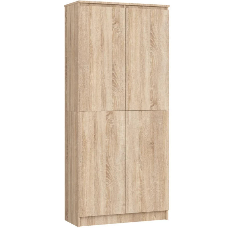 Policová skříň 80 cm VALESTRA - dub sonoma