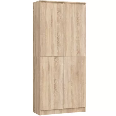 Policová skříň 80 cm VALESTRA - dub sonoma
