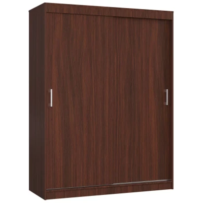 Prostorná šatní skříň 150 cm VALESTRA - wenge