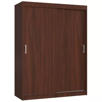 Prostorná šatní skříň 150 cm VALESTRA - wenge