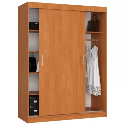 Prostorná šatní skříň 150 cm VALESTRA - olše