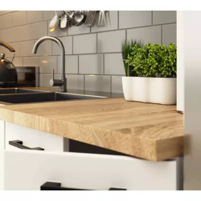 Dolní kuchyňská skříňka 80 cm VERMINA - bílá