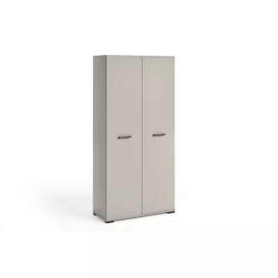 Šatní dvoudveřová skříň 90 cm KLENRI  - kašmír