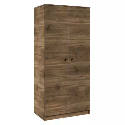 Dvoudveřová šatní skříň 80 cm MIRIEL - brandy castello