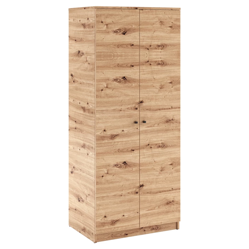Dvoudveřová skříň 80 cm GIDOEN - dub artisan