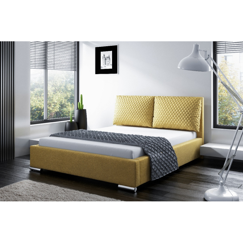 Stylová čalouněná postel Dubai 160 gold