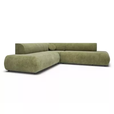 Rozkládací sedačka s úložným prostorem SURREY 2 - khaki, levý roh