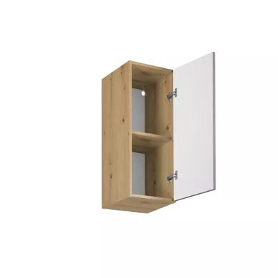 Horní kuchyňská skříňka VALEN - šířka 30 cm, dub artisan / šedobéžová