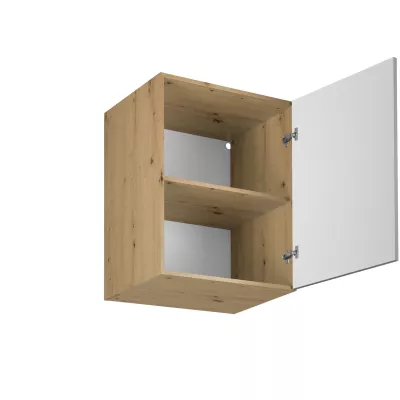 Horní hluboká kuchyňská skříňka VALEN - šířka 60 cm, dub artisan / šedobéžová
