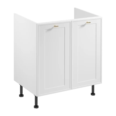 Dolní dřezová skříňka SALERNO - šířka 80 cm, bílá