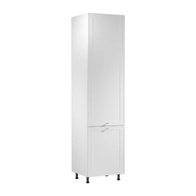 Vysoká kuchyňská skříň SALERNO - šířka 60 cm, bílá