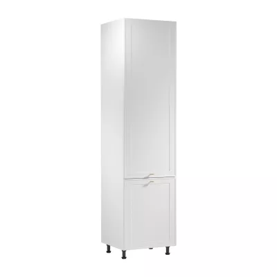Vysoká kuchyňská skříň SALERNO - šířka 60 cm, bílá