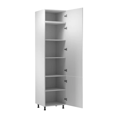 Vysoká kuchyňská skříň SALERNO - šířka 60 cm, bílá