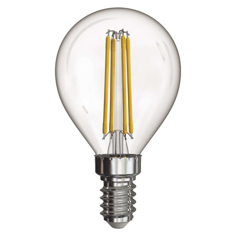LED filamentová žárovka, MINI, 4W, E14, denní bílá