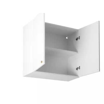 Horní dvoudveřová skříňka LUMEA - šířka 80 cm, bílá