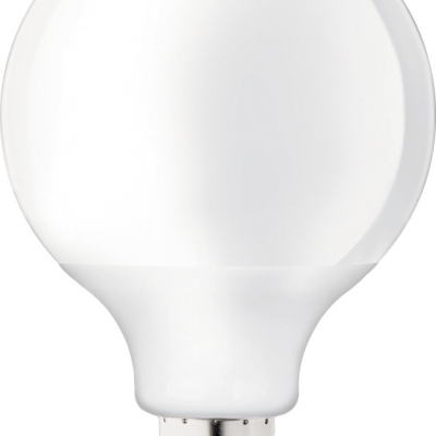 LED žárovka, G95, E27, 14W, teplá bílá