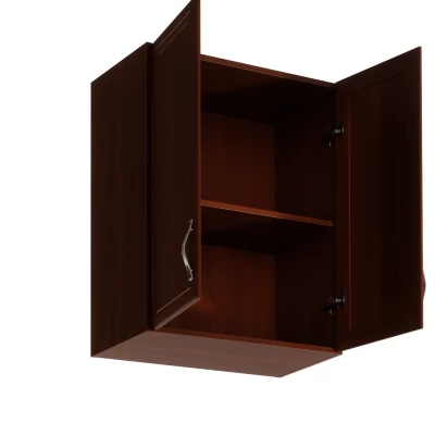 Horní kuchyňská skříňka SILVARA - šířka 60 cm, ořech