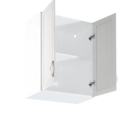 Horní kuchyňská skříňka SILVARA - šířka 60 cm, borovice andersen / bílá