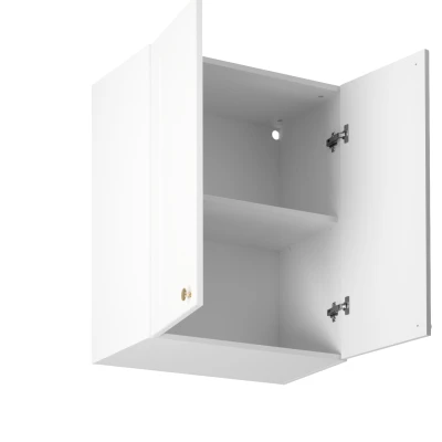 Horní dvoudveřová skříňka LUMEA - šířka 60 cm, bílá