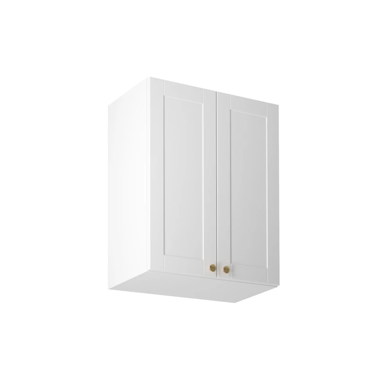 Horní dvoudveřová skříňka LUMEA - šířka 60 cm, bílá