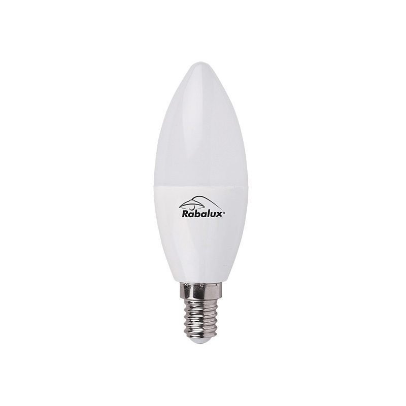 LED žárovka, E14, 7W, neutrální bílá / denní světlo