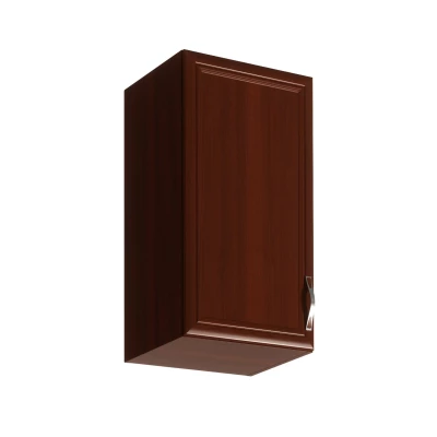 Horní kuchyňská skříňka SILVARA - šířka 40 cm, ořech, levé provedení