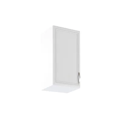 Horní kuchyňská skříňka SILVARA - šířka 40 cm, borovice andersen / bílá, levé provedení