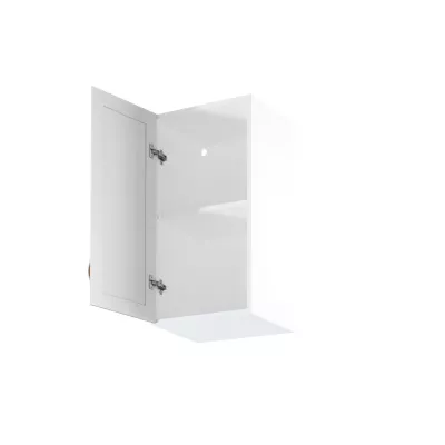 Horní kuchyňská skříňka SILVARA - šířka 40 cm, borovice andersen / bílá, levé provedení
