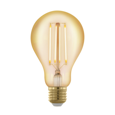 Retro stmívatelná filamentová LED žárovka EGLO, E27, A75, 4W, 320lm, teplá bílá