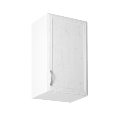 Horní kuchyňská skříňka SILVARA - šířka 45 cm, borovice andersen / bílá